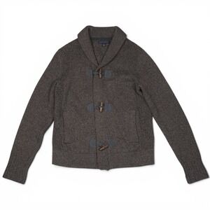 Banana Republic Grandpa Core Fisherman Toggle Cardigan Sweater S